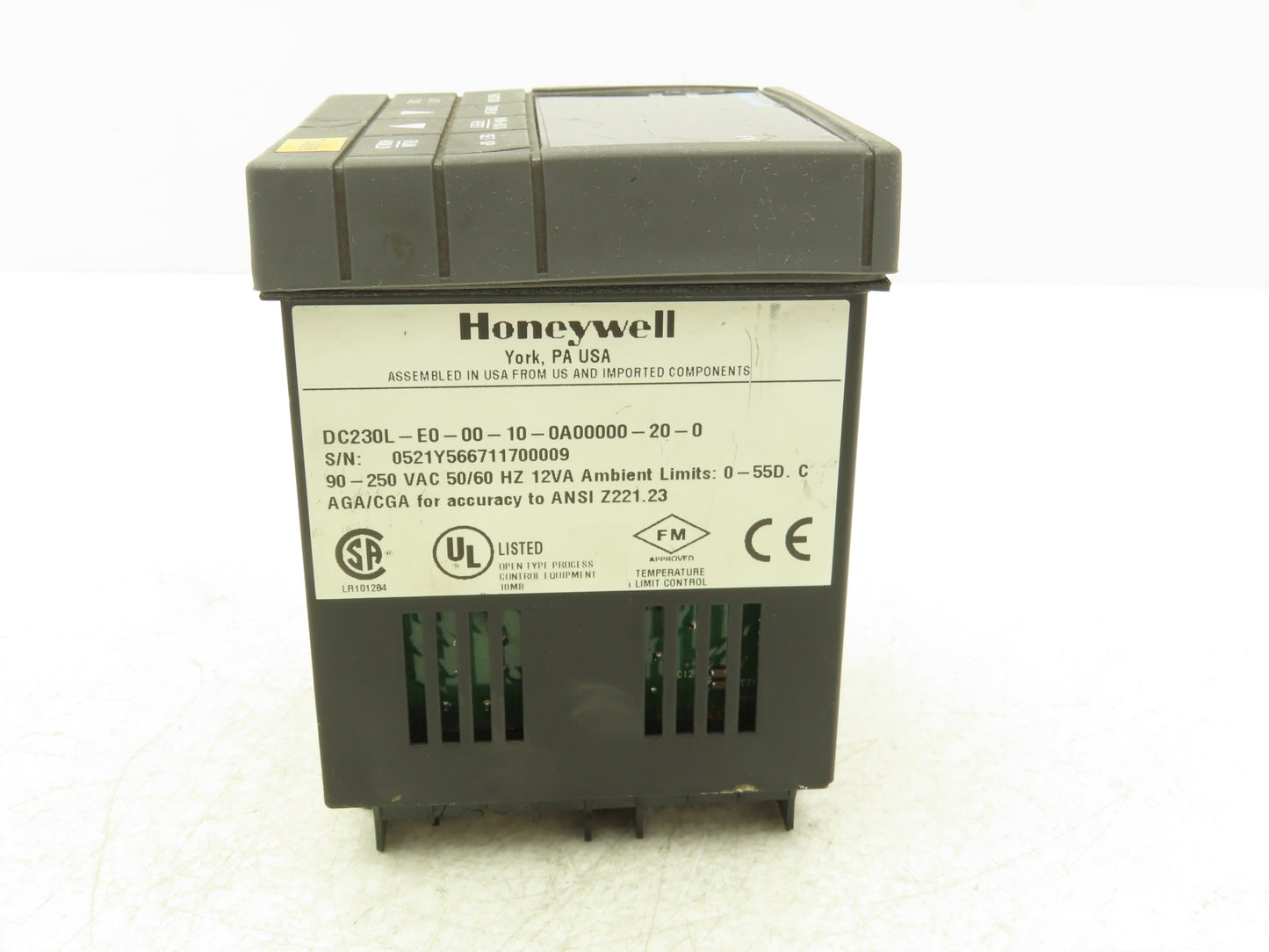 Honeywell UDC2300 Mini-Pro Temperature Controller DC230L-E0-00-10-0A00000-00-0