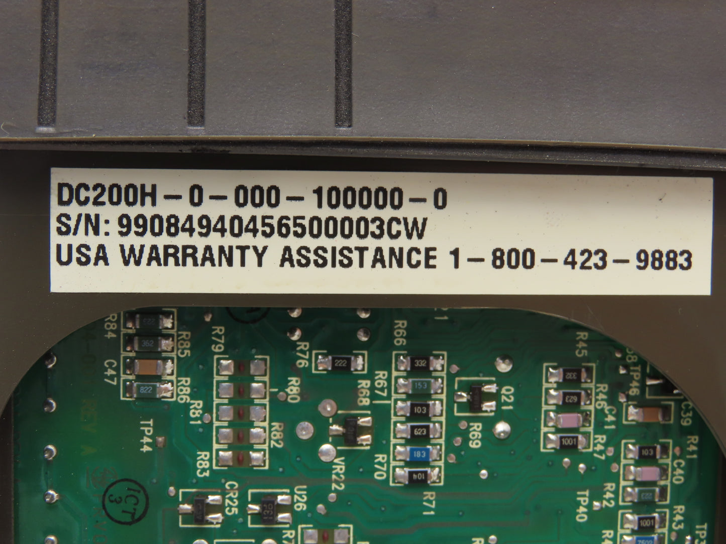 Honeywell UDC2000 Mini-Pro Temperature Controller 120VAC DC200H-0-000-10000-0