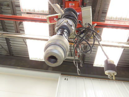 Harrington ED525DA 1/4 Ton 525lb Electric Chain Hoist 5' Lift 10-44FPM 1Ph 115V