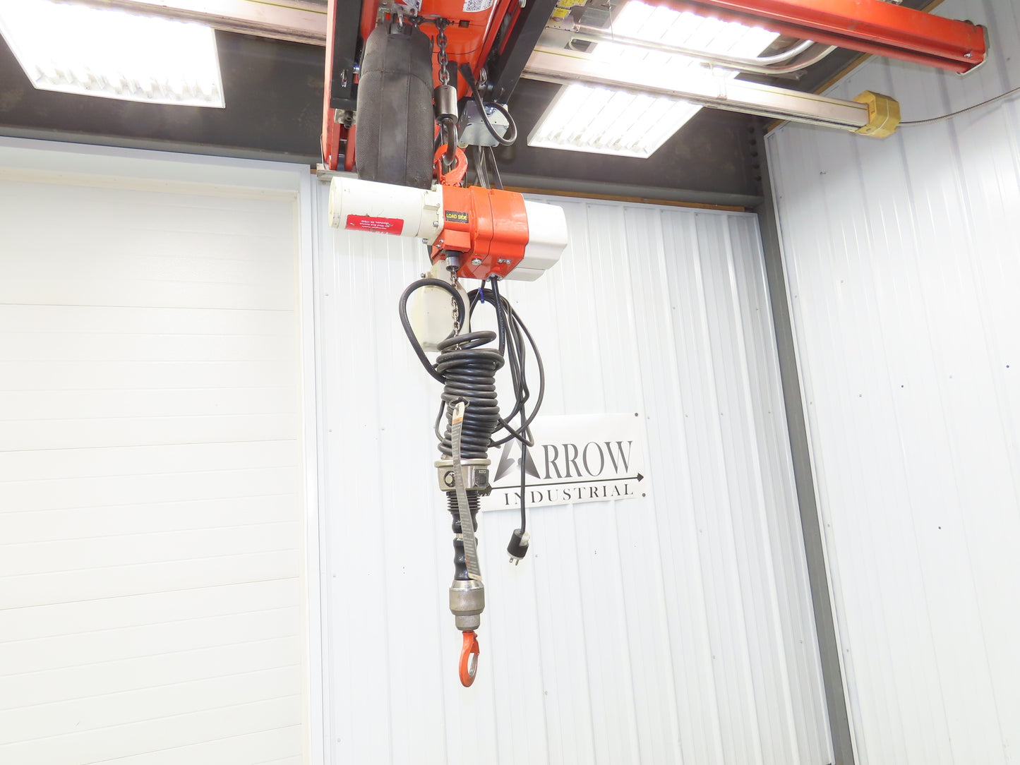 Harrington ED525DA 1/4 Ton 525lb Electric Chain Hoist 5' Lift 10-44FPM 1Ph 115V