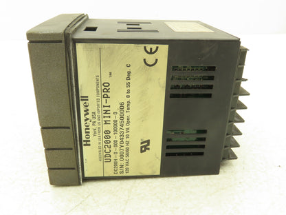 Honeywell UDC2000 Mini-Pro Temperature Controller 120VAC DC200H-0-000-10000-0