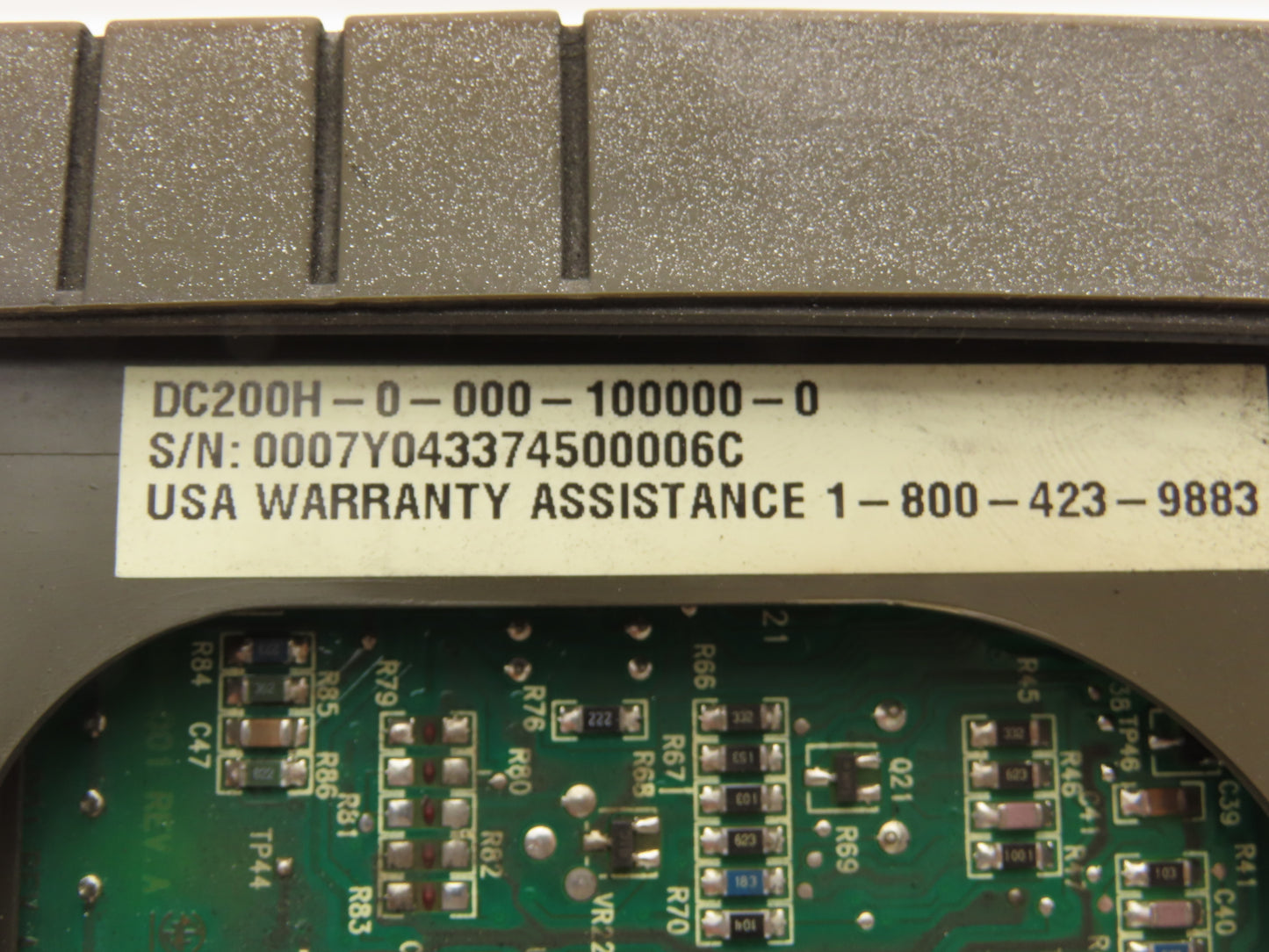 Honeywell UDC2000 Mini-Pro Temperature Controller 120VAC DC200H-0-000-10000-0