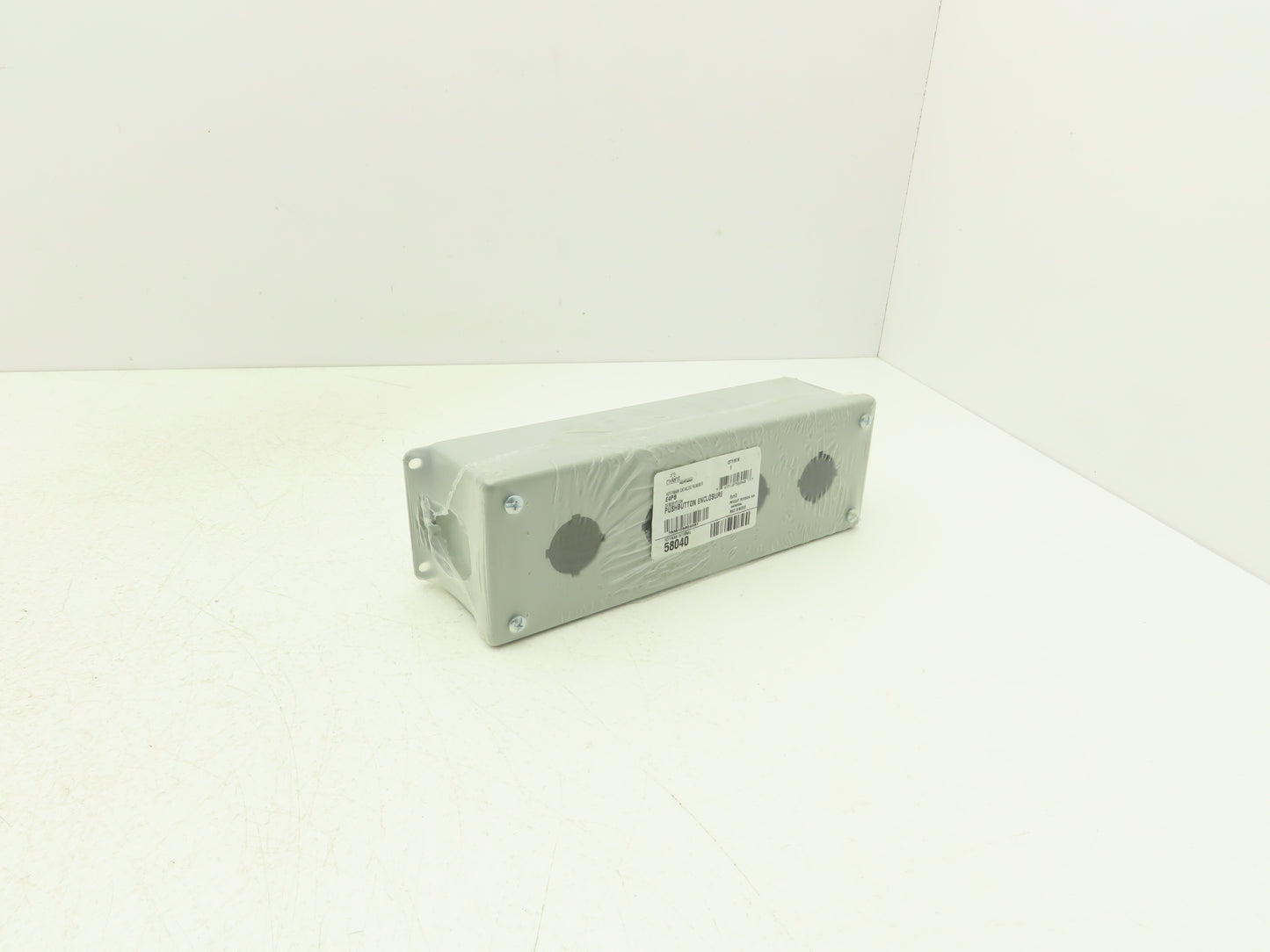 Hoffman E4PB Pushbutton Enclosure 4-Button 10-1/4x4x5"