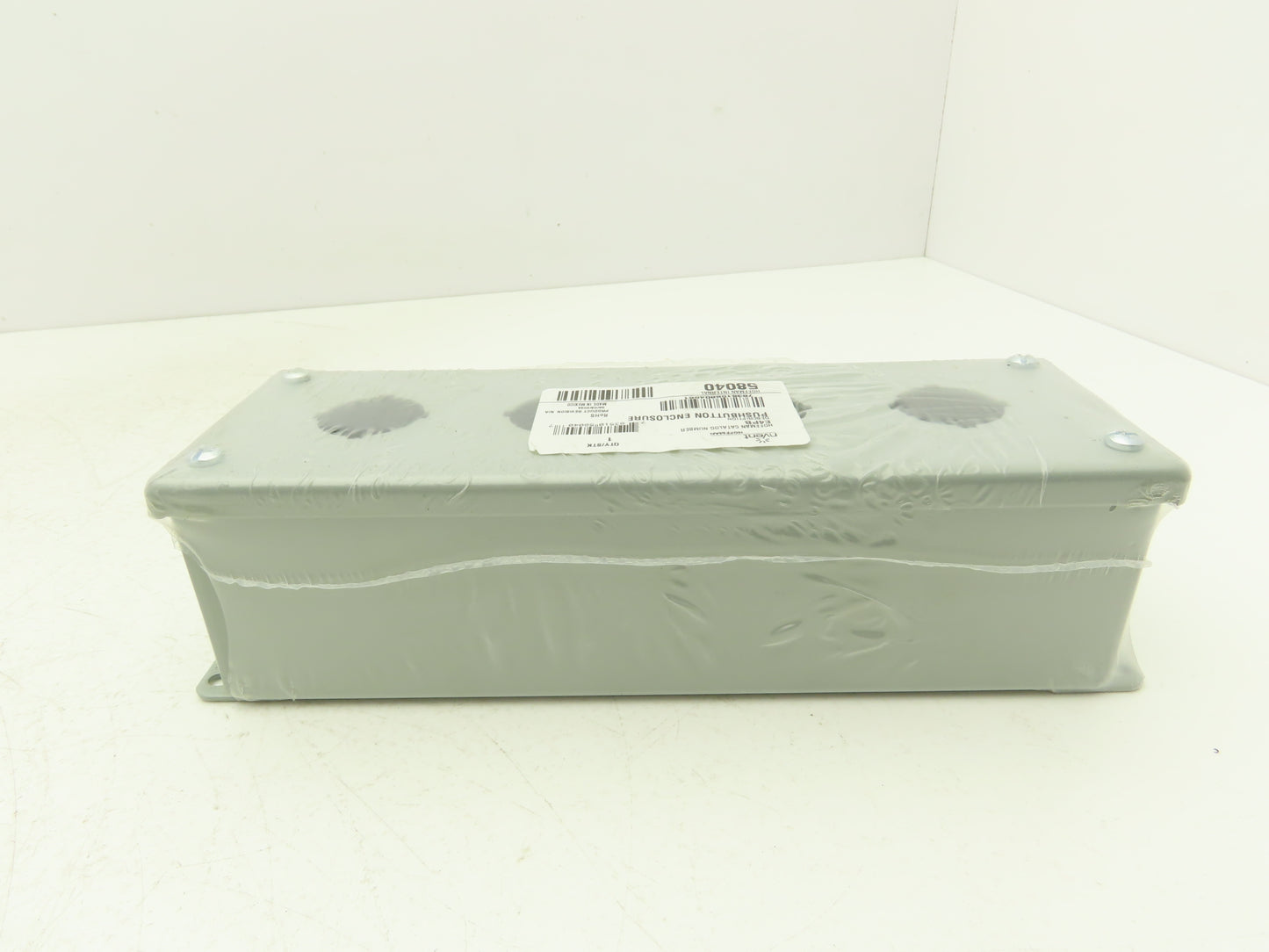 Hoffman E4PB Pushbutton Enclosure 4-Button 10-1/4x4x5"