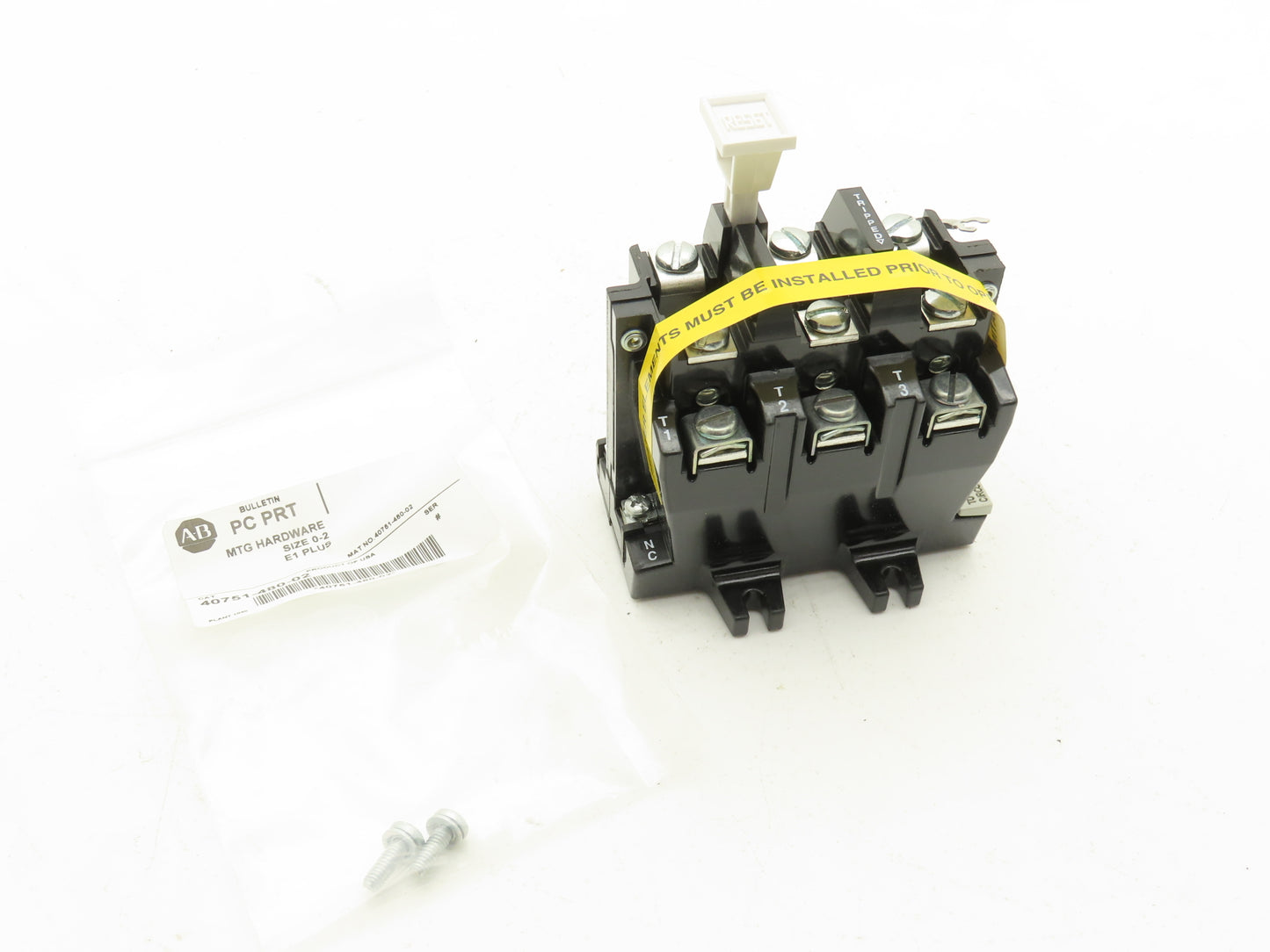Allen Bradley 500F-AOD930 Size 0 Starter Contactor 575V 3PH 120V Coil w/Overload