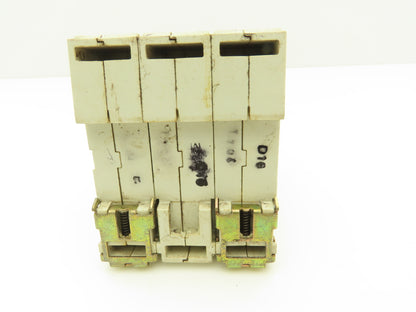 ABB S503-X16 3-Pole Circuit Breaker 16A 230/400V DIN Mountable Lot of 5