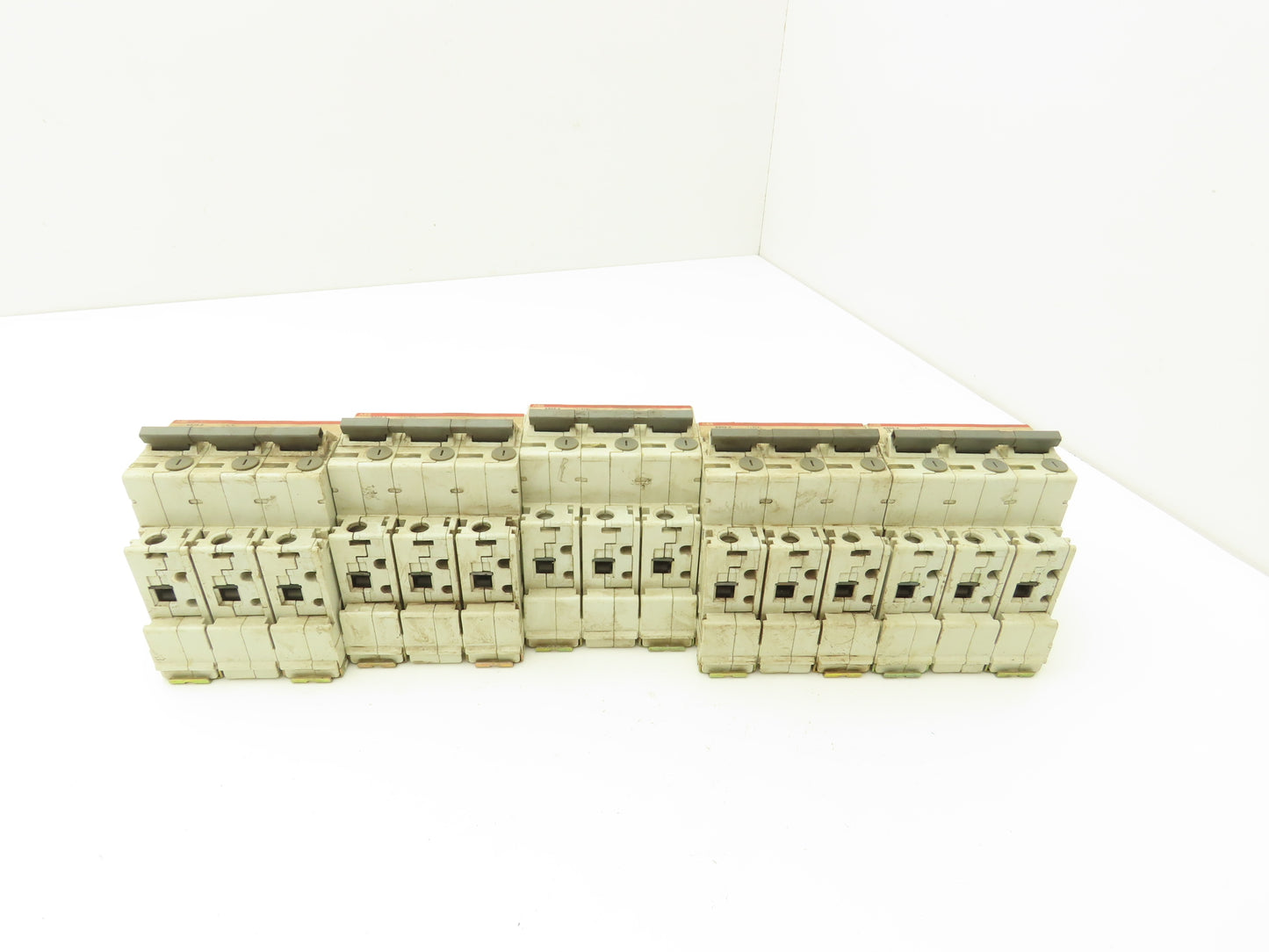 ABB S503-X16 3-Pole Circuit Breaker 16A 230/400V DIN Mountable Lot of 5