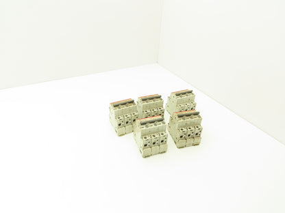 ABB S503-X16 3-Pole Circuit Breaker 16A 230/400V DIN Mountable Lot of 5