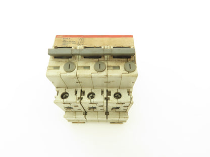 ABB S503-X16 3-Pole Circuit Breaker 16A 230/400V DIN Mountable Lot of 5