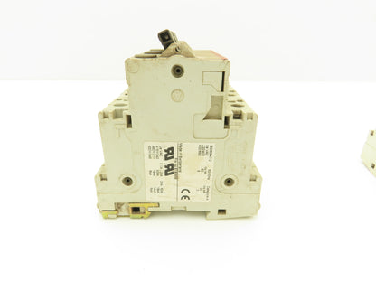 ABB S503-X16 3-Pole Circuit Breaker 16A 230/400V DIN Mountable Lot of 5