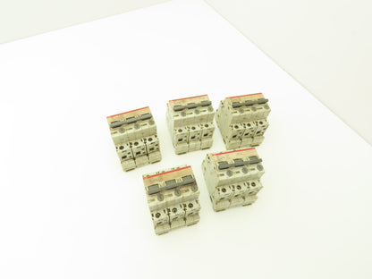 ABB S503-X16 3-Pole Circuit Breaker 16A 230/400V DIN Mountable Lot of 5