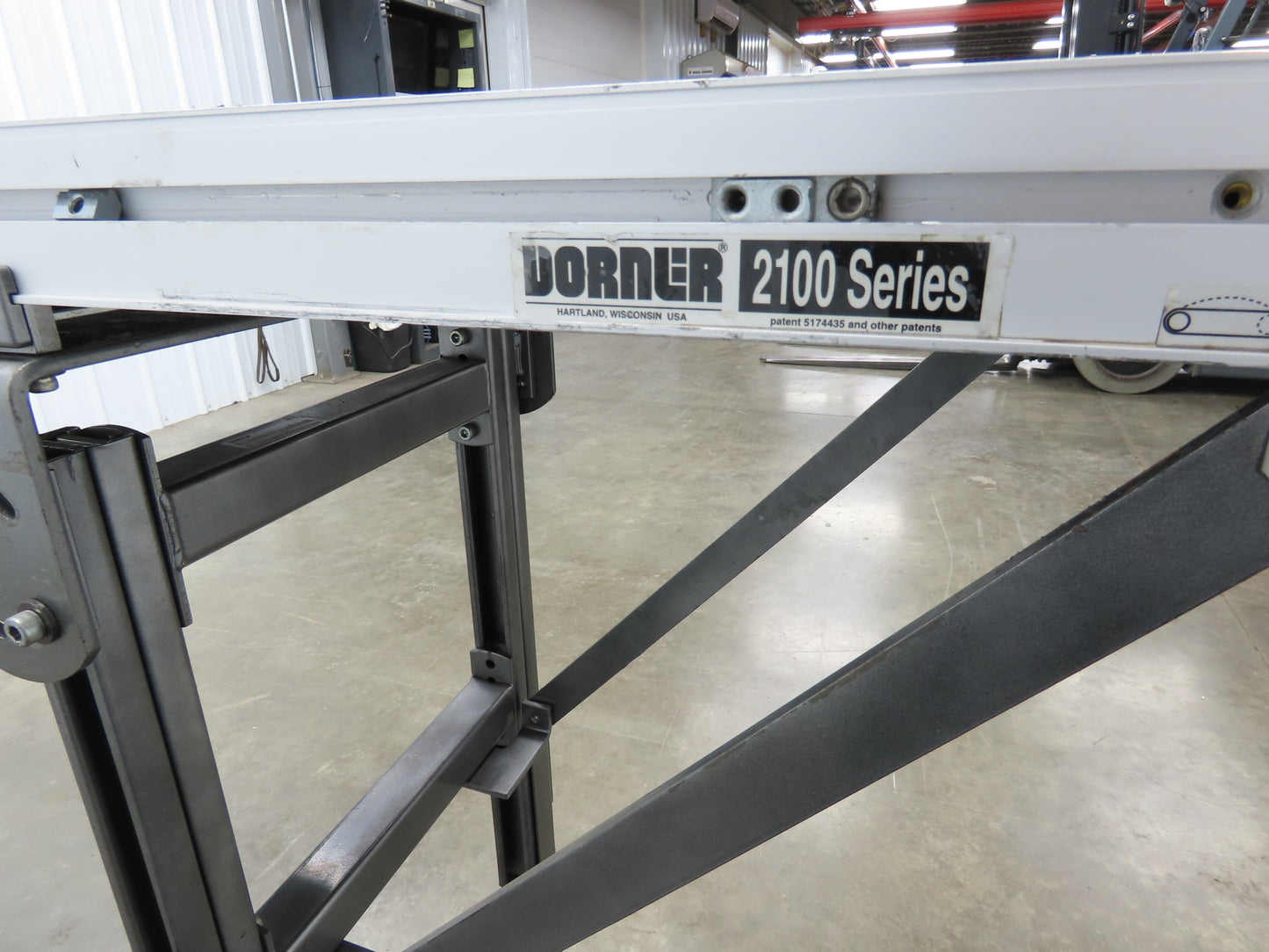 Dorner 2100 Series Belt Conveyor 15"x 95"L Variable Speed Drive 115V 135FPM