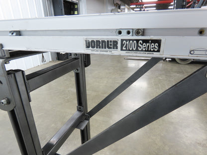 Dorner 2100 Series Belt Conveyor 15"x 95"L Variable Speed Drive 115V 135FPM
