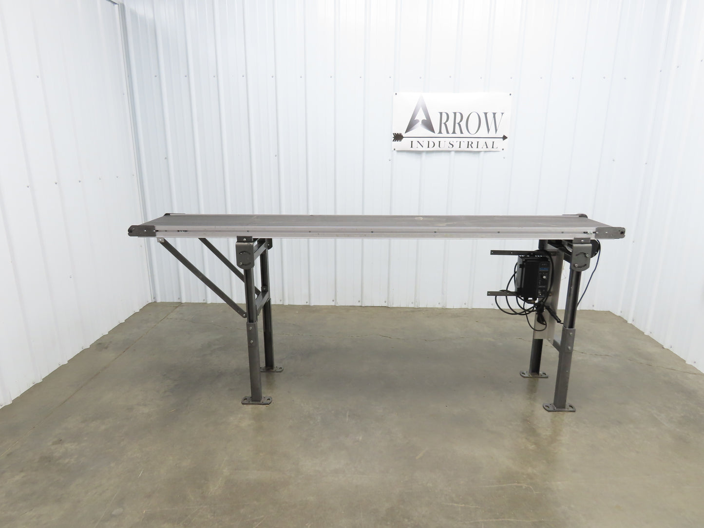 Dorner 2100 Series Belt Conveyor 15"x 95"L Variable Speed Drive 115V 135FPM