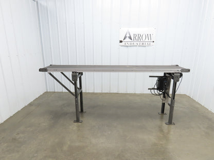 Dorner 2100 Series Belt Conveyor 15"x 95"L Variable Speed Drive 115V 135FPM