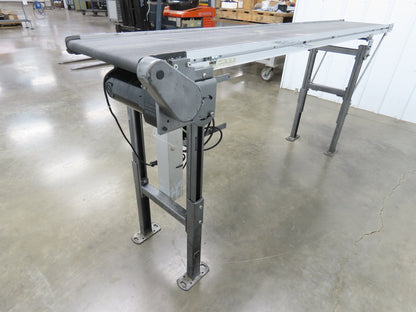Dorner 2100 Series Belt Conveyor 15"x 95"L Variable Speed Drive 115V 135FPM