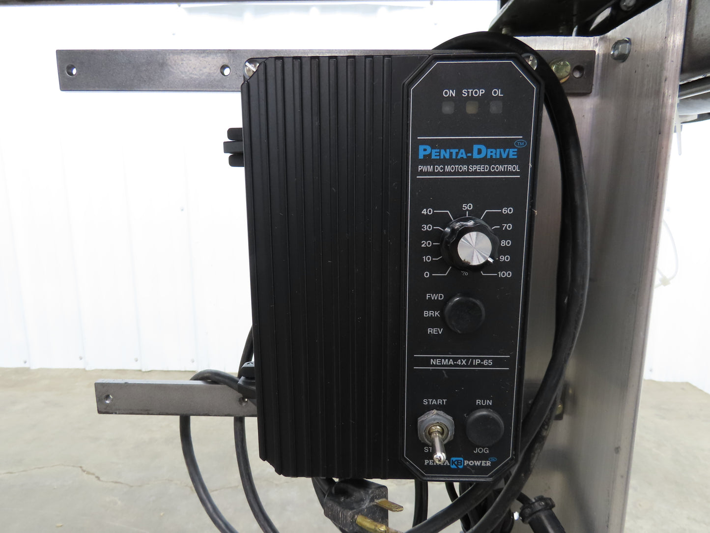 Dorner 2100 Series Belt Conveyor 15"x 95"L Variable Speed Drive 115V 135FPM