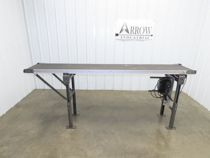 Dorner 2100 Series Belt Conveyor 15"x 95"L Variable Speed Drive 115V 135FPM
