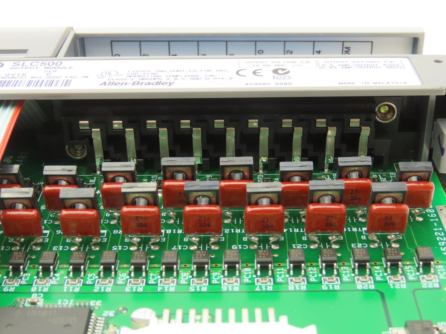 Allen Bradley 1746-OV16 SLC500 Series C Output Module 10-50VDC 1746-RL53