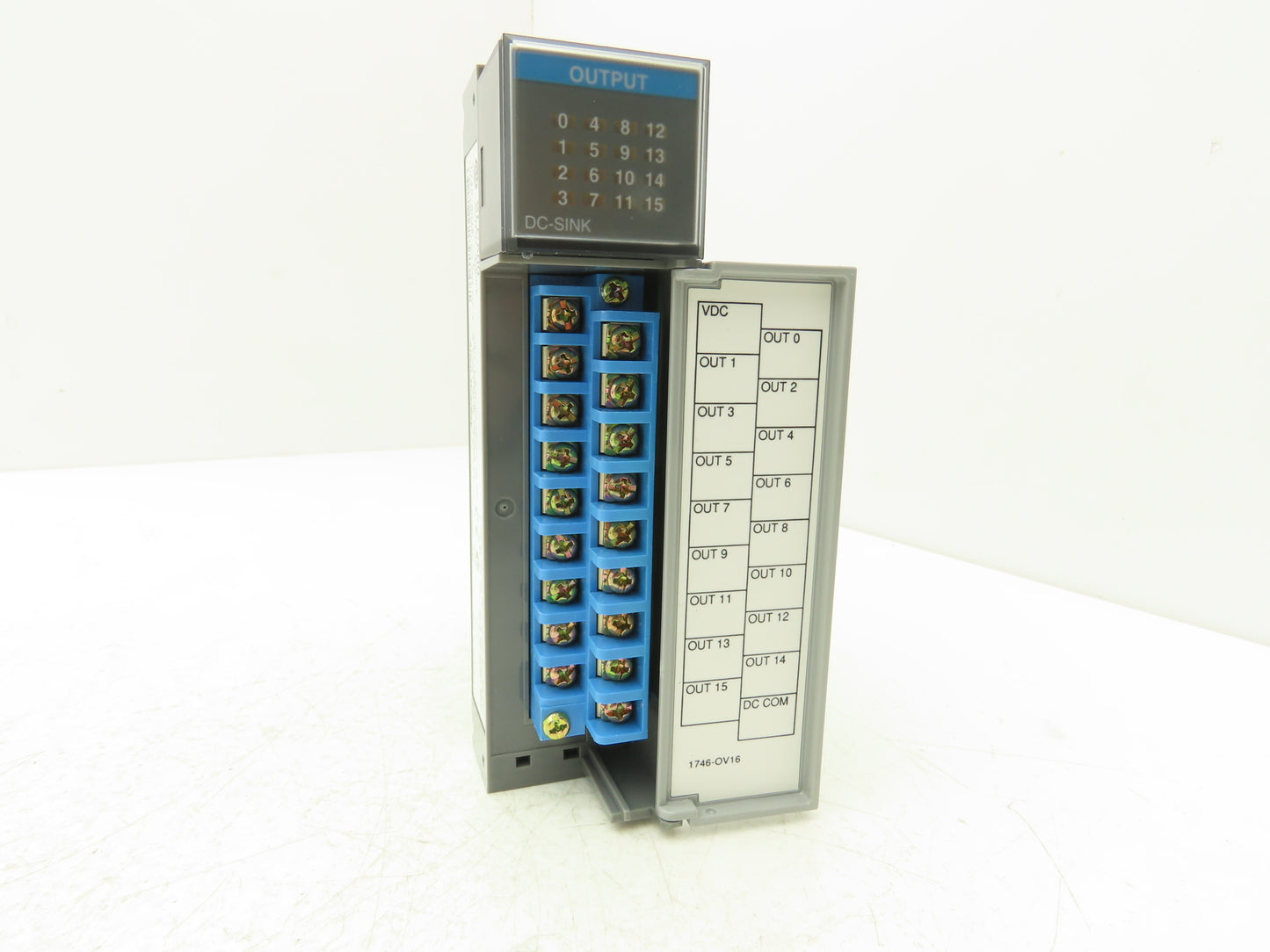 Allen Bradley 1746-OV16 SLC500 Series C Output Module 10-50VDC 1746-RL53