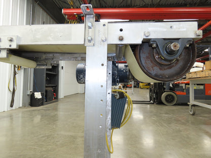 14"x 71"L Aluminum Belt Conveyor 12" Belt 115V Variable Speed 144FPM