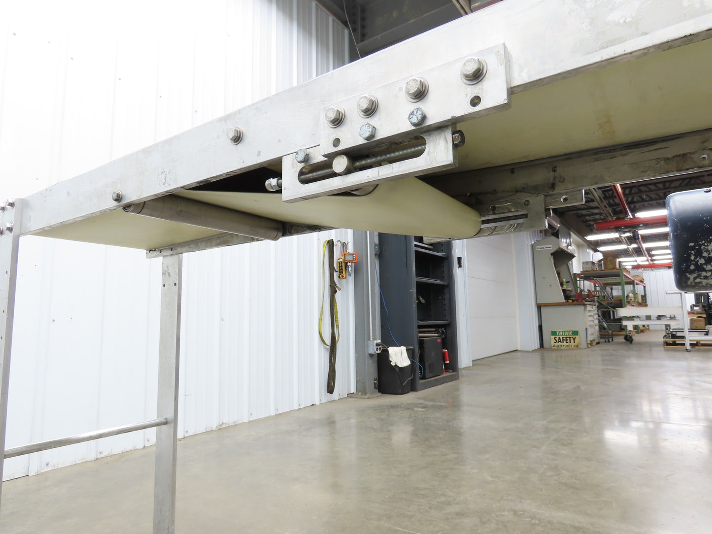 14"x 71"L Aluminum Belt Conveyor 12" Belt 115V Variable Speed 144FPM