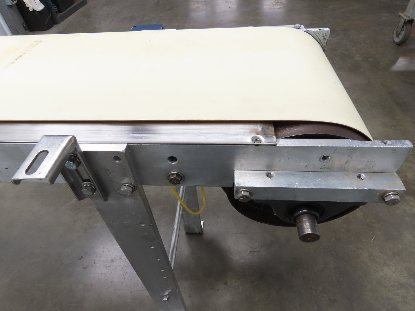 14"x 71"L Aluminum Belt Conveyor 12" Belt 115V Variable Speed 144FPM