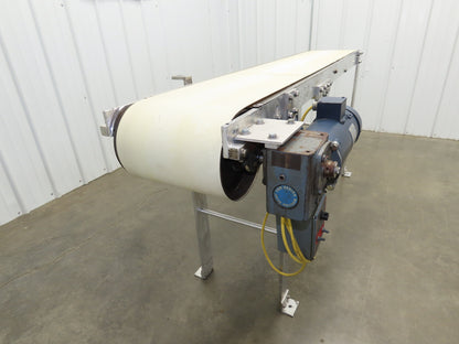 14"x 71"L Aluminum Belt Conveyor 12" Belt 115V Variable Speed 144FPM