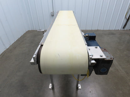 14"x 71"L Aluminum Belt Conveyor 12" Belt 115V Variable Speed 144FPM