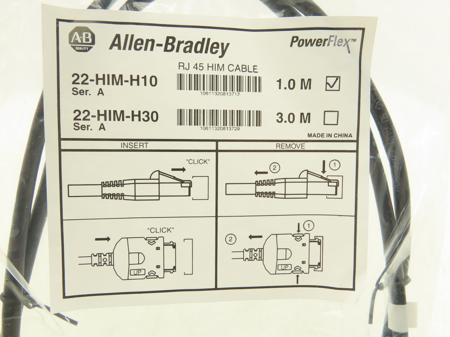 Allen Bradley 22-HIM-A3 Handheld LCD HIM Drive Keypad Control PN-37834