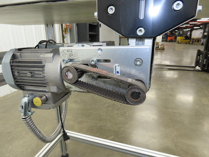 RobotUnits Type K Belt Conveyor 15.75"W x 60"L Variable Speed Center Drive 115V