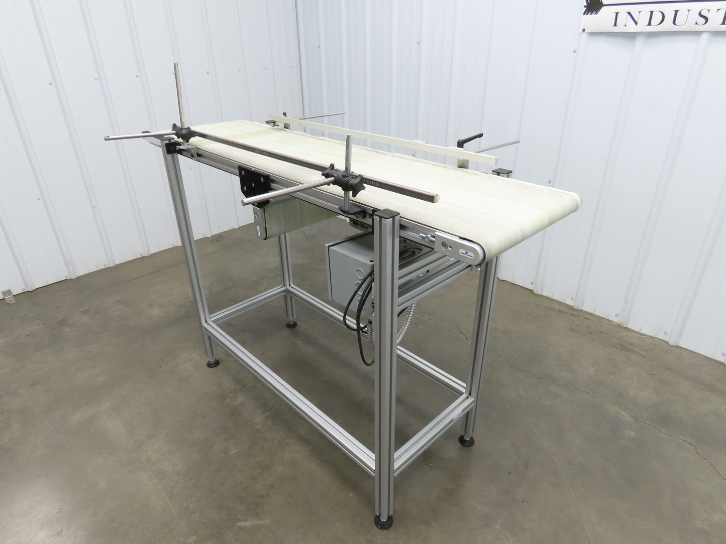 RobotUnits Type K Belt Conveyor 15.75"W x 60"L Variable Speed Center Drive 115V