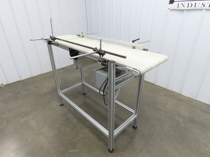 RobotUnits Type K Belt Conveyor 15.75"W x 60"L Variable Speed Center Drive 115V
