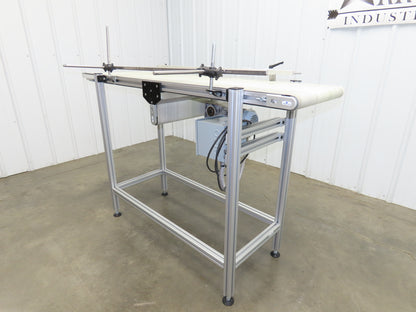 RobotUnits Type K Belt Conveyor 15.75"W x 60"L Variable Speed Center Drive 115V