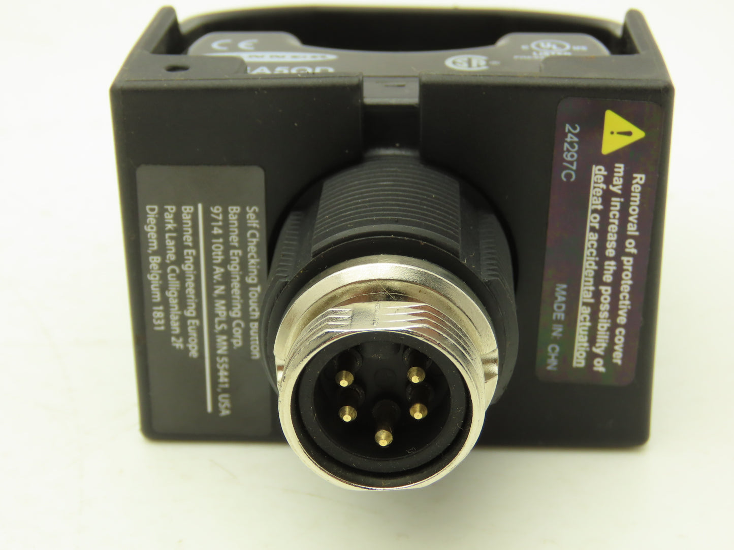 Banner OTBA5QD Optical Touch Button Momentary Switch Sensor