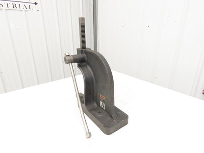 Dake Model No 0 Bench Top Arbor Press 1-1/2 Ton 4.5" Throat 7.75" Stroke