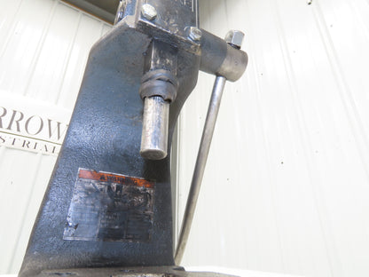 Dake Model No 0 Bench Top Arbor Press 1-1/2 Ton 4.5" Throat 7.75" Stroke
