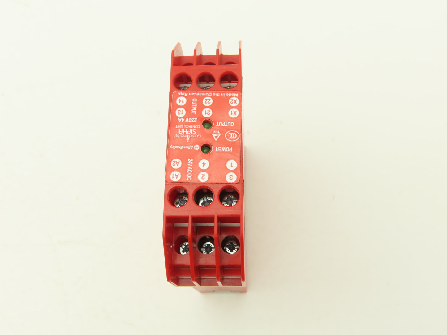 Allen Bradley 440N-S32013 Guardmaster Safety Relay Sipha Control Unit 24V Ser B