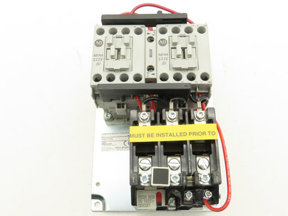 Allen Bradley 505-TOD Size 00 Reversing Starter Contactor 32A 600V 3PH 120V Coil