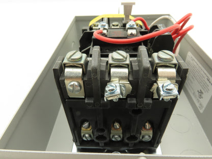 Allen Bradley 598-BA1076 Size 1 Starter Contactor 120V Coil 500F-BOD930  -No Lid