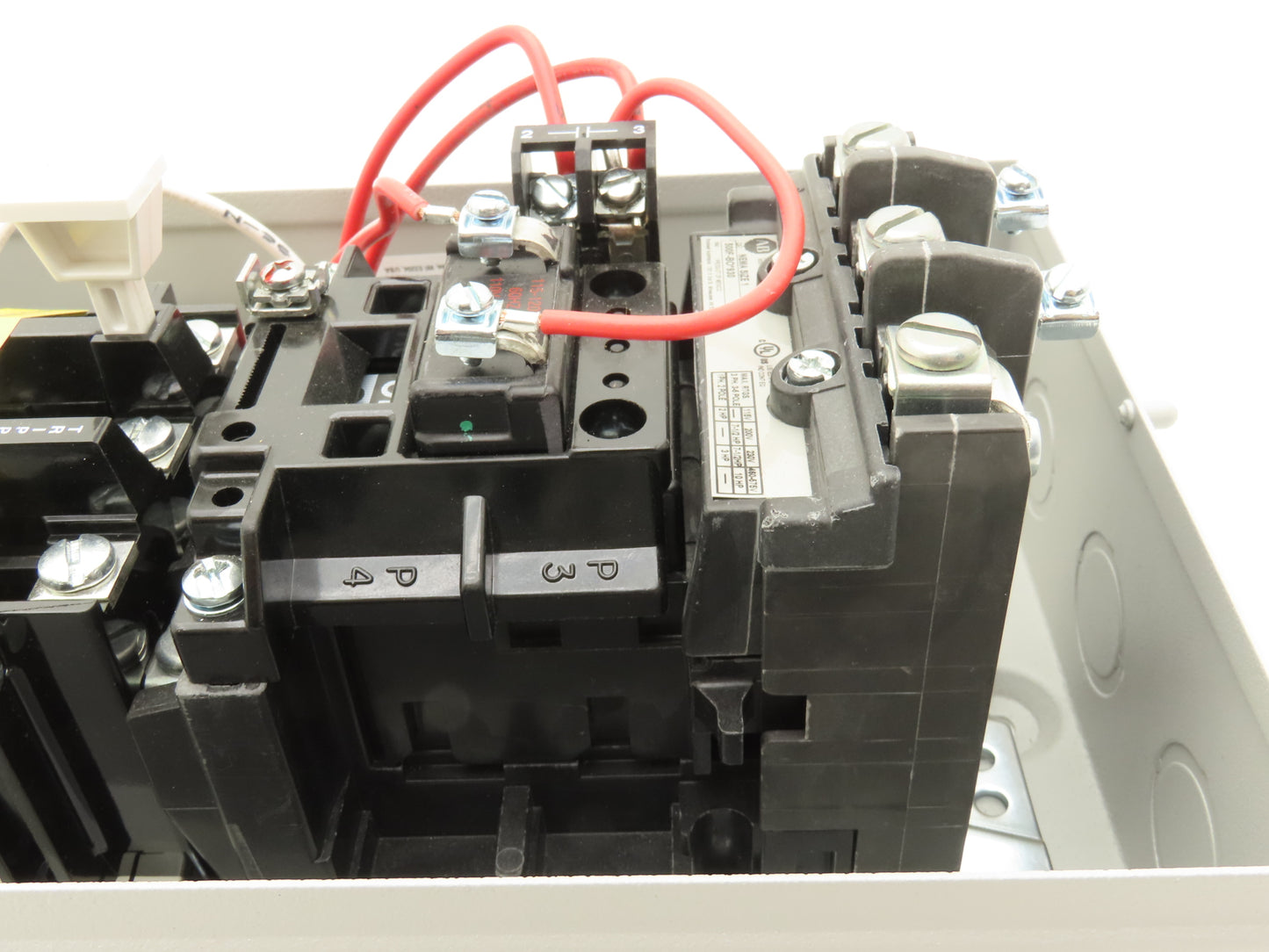 Allen Bradley 598-BA1076 Size 1 Starter Contactor 120V Coil 500F-BOD930  -No Lid