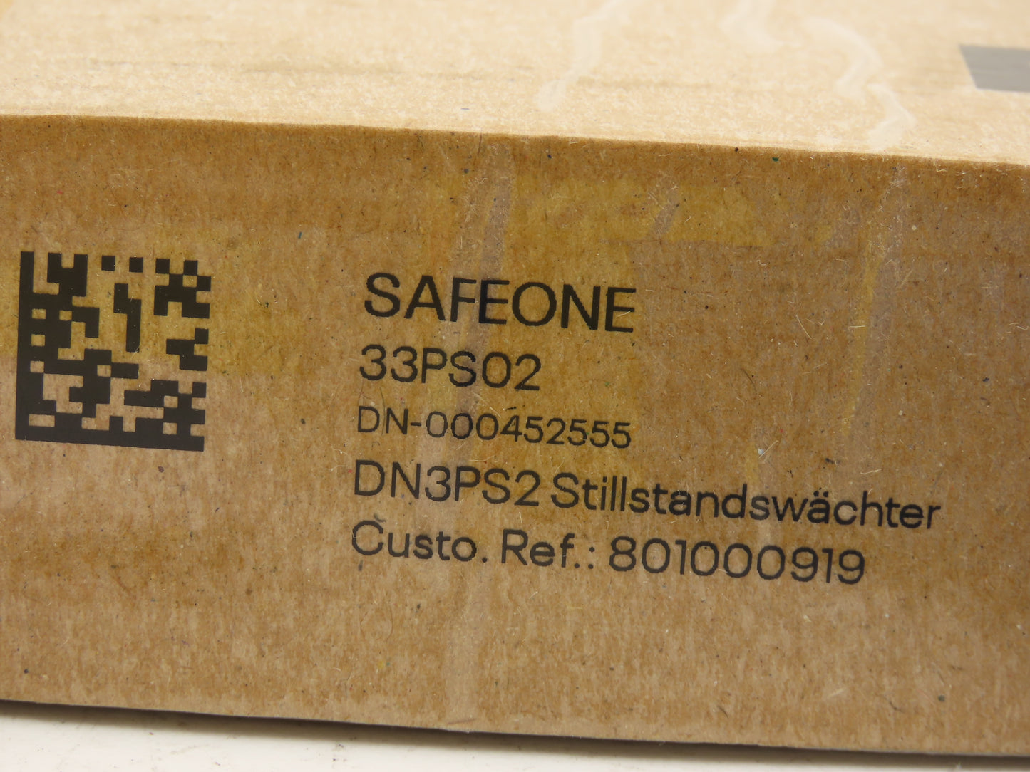 SAFEONE DN3PS2 Standstill Motor Speed Safety Monitor Module 33PS02