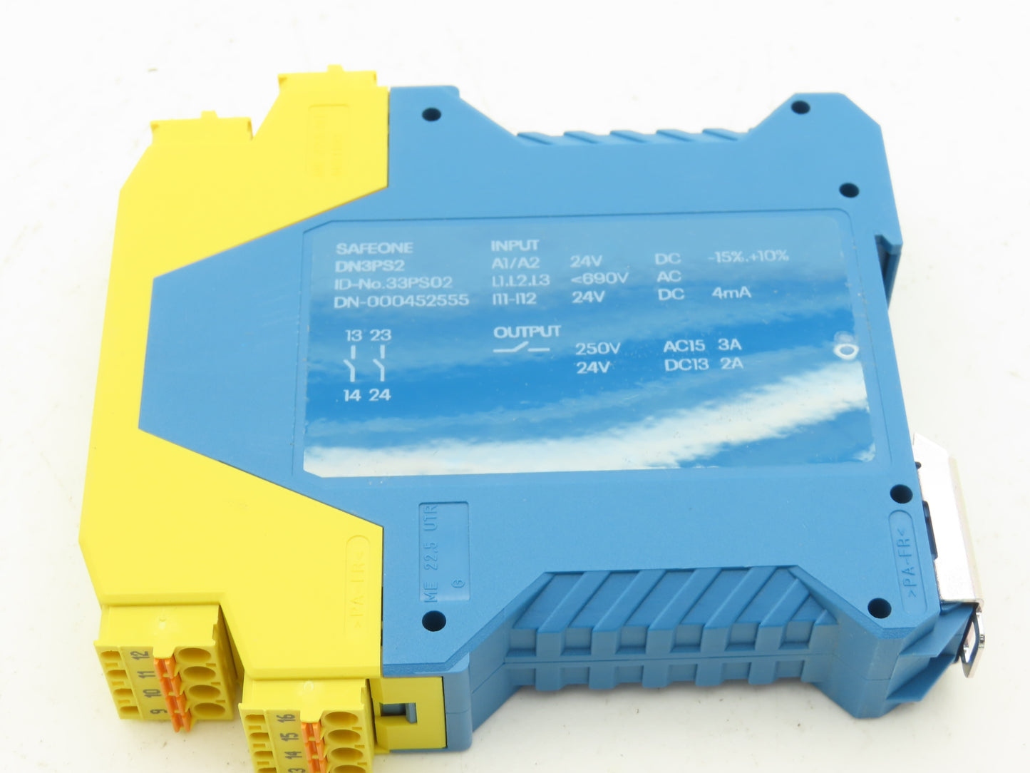 SAFEONE DN3PS2 Standstill Motor Speed Safety Monitor Module 33PS02