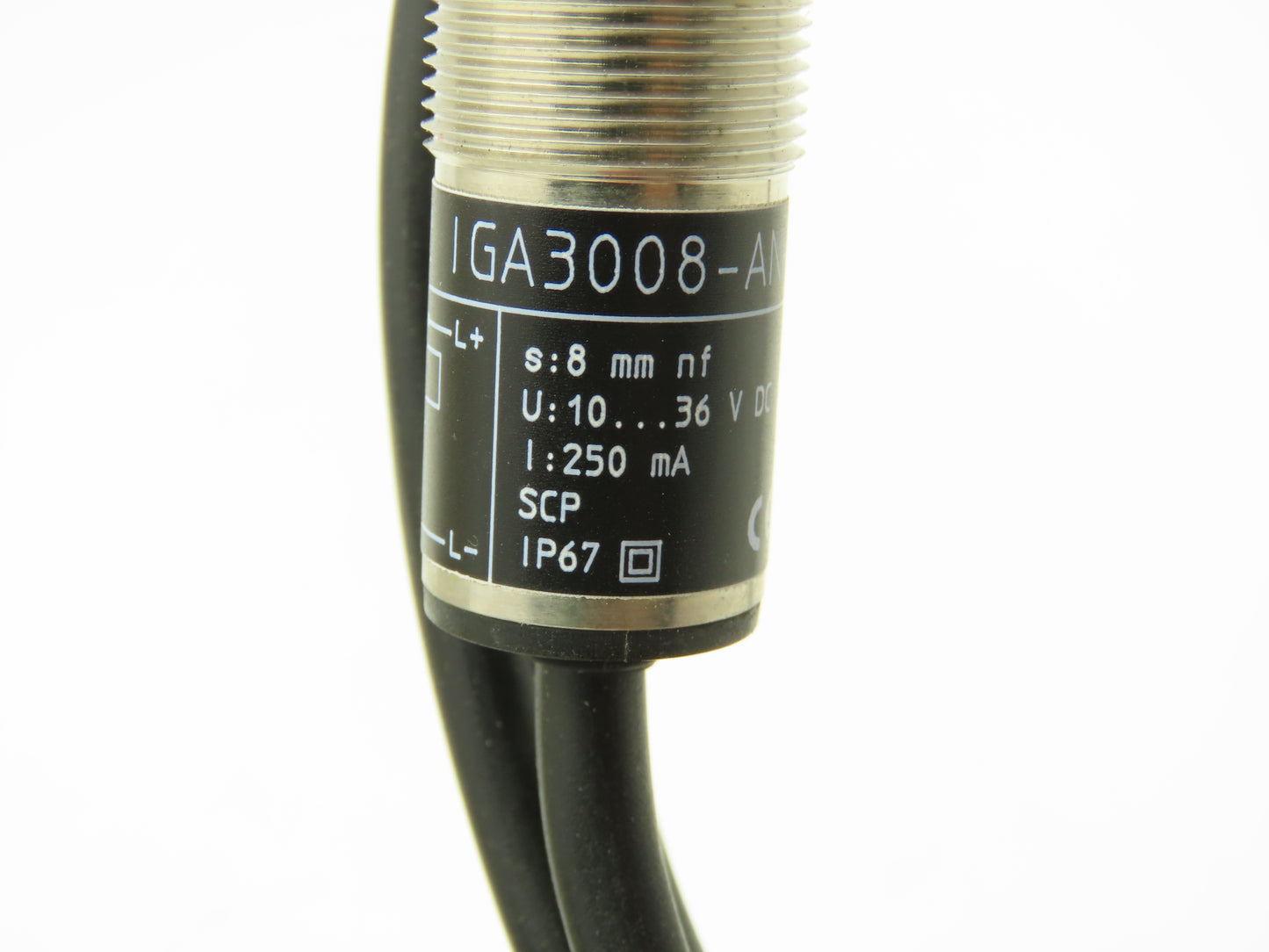 IFM Efector IG5932 Proximity Sensor Switch Capacitive 18mm IGA3008-ANKG Lot of 2