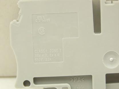 Allen Bradley 1492-L4T Feed-Through Terminal Block Gray 4mm Sq 800V Lot of 50