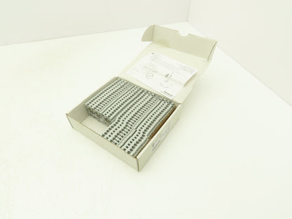 Allen Bradley 1492-L4T Feed-Through Terminal Block Gray 4mm Sq 800V Lot of 43