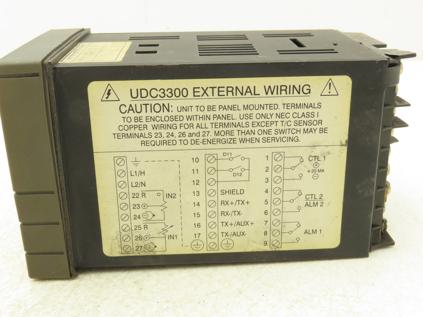 Honeywell UDC3000 Digital Temperature Controller DC300K-0-000-10-0000-0