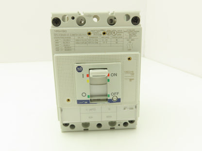 Allen Bradley 140GH3C3C60 60A Circuit Breaker 480V 3PH Molded Case 3 pole Ser. A