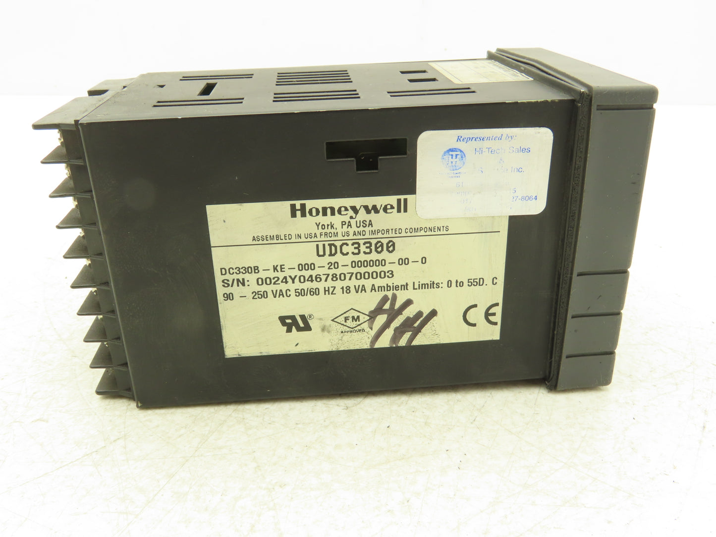 Honeywell UDC3000 Digital Temperature Controller DC300K-E-0A0-20-0000-0