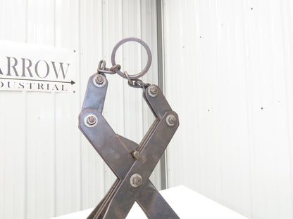 Lifting Tongs Industrial Scissor Lifter Beam Clamp 7" Edge Custom